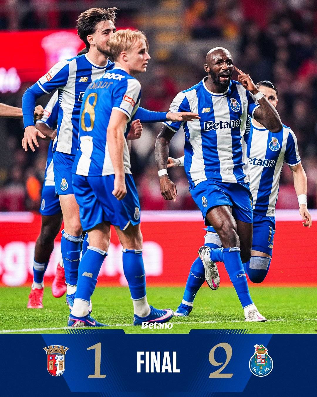 ๐จ๐ฎ Ivorian star Seko Fofana was the Dragon's hero this Sunday night.
๐ Full time: #Braga 1 - 2 #Po...