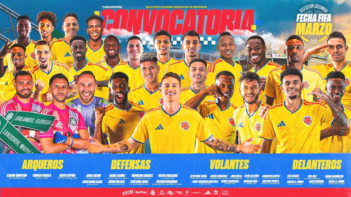 #Colombia🇨🇴 announced its #WorldCup2026 squad for the upcoming friendly matches.
James Rodríguez, L...