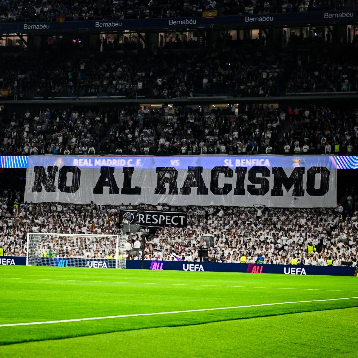 #UEFA officially sanctioned #Benfica for disturbing incidents of racist abuse directed at Vinicius J...