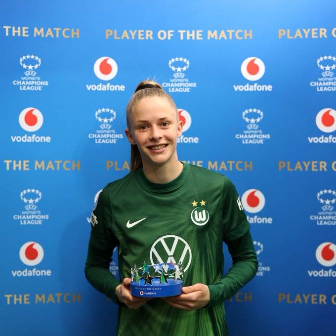 ๐ The Women's Champions League "Player of the Match" winners for the quarter-finals first legs matc...
