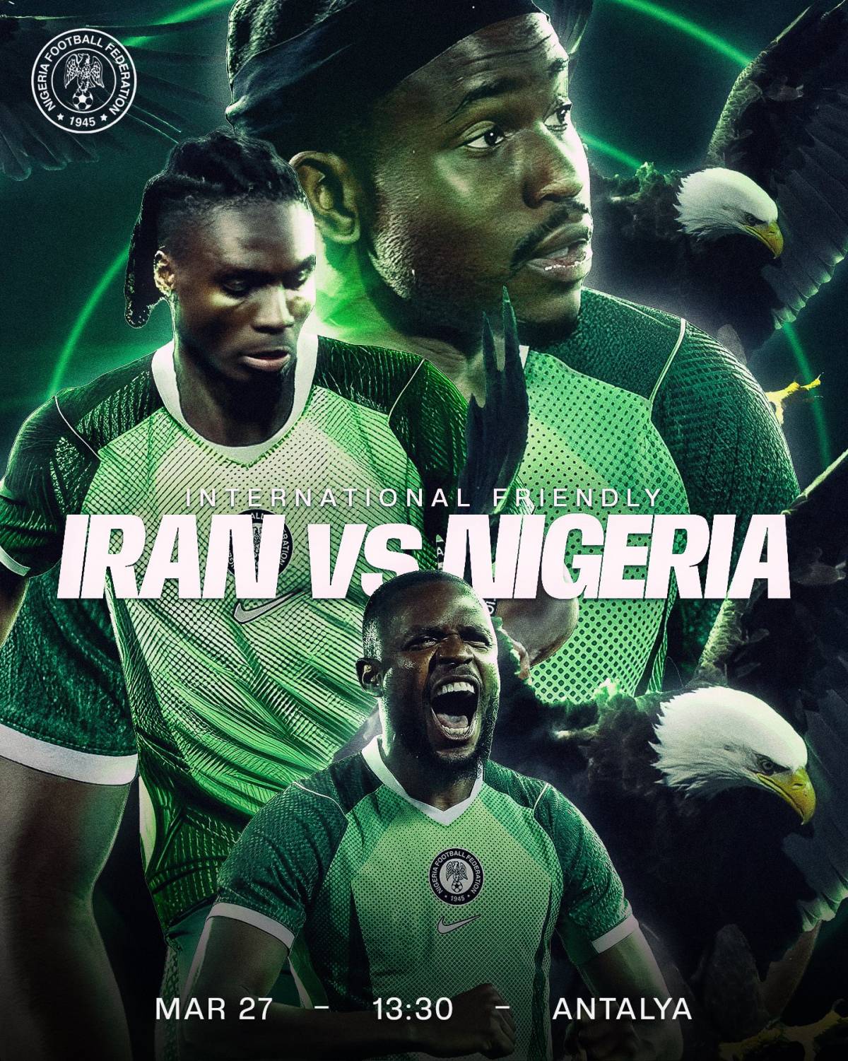 Nigeria's🇳🇬 Super Eagles won their game against Iran🇮🇷 in today's #FIFASeries international friendly...
