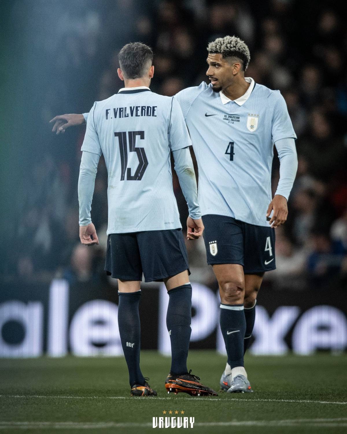 The official X account of #Uruguay shared the following:

"Go and explain how the current captains o...