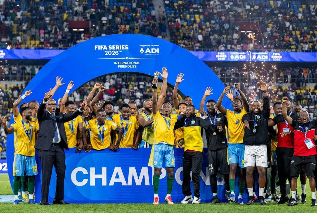 Rwanda🇷🇼 made #FIFA history. The Amavubi are the only African team to win a FIFA Series edition trop...