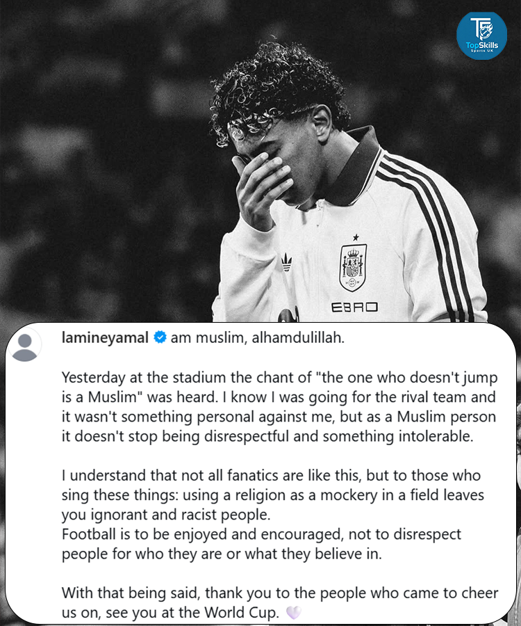 Didier Drogba commented on Lamine Yamal's post: "๐๐พBe proud of your culture and who you are ALWAYS...