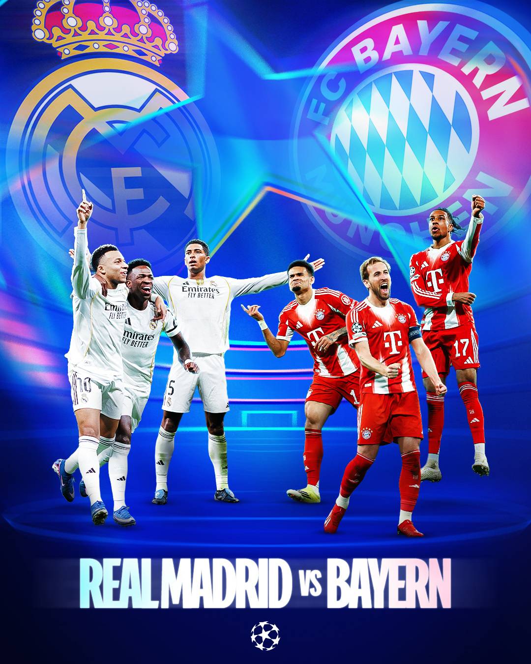 š„ Battles of #Football Giants:
ā½ Real Madrid vs Bayern.
ā½ Sporting CP vs Arsenal.
The #Champ...