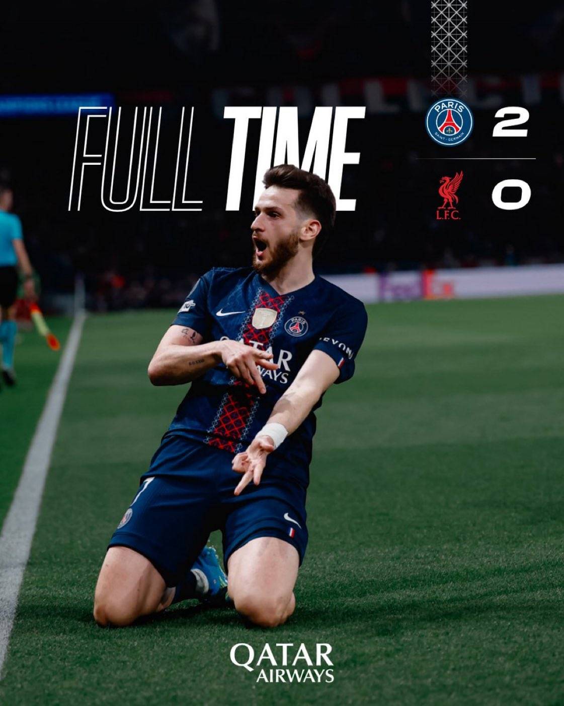 🔥 #PSG inflicted another defeat on #Liverpool during #ChampionsLeague first-leg quarterfinals.
📝...