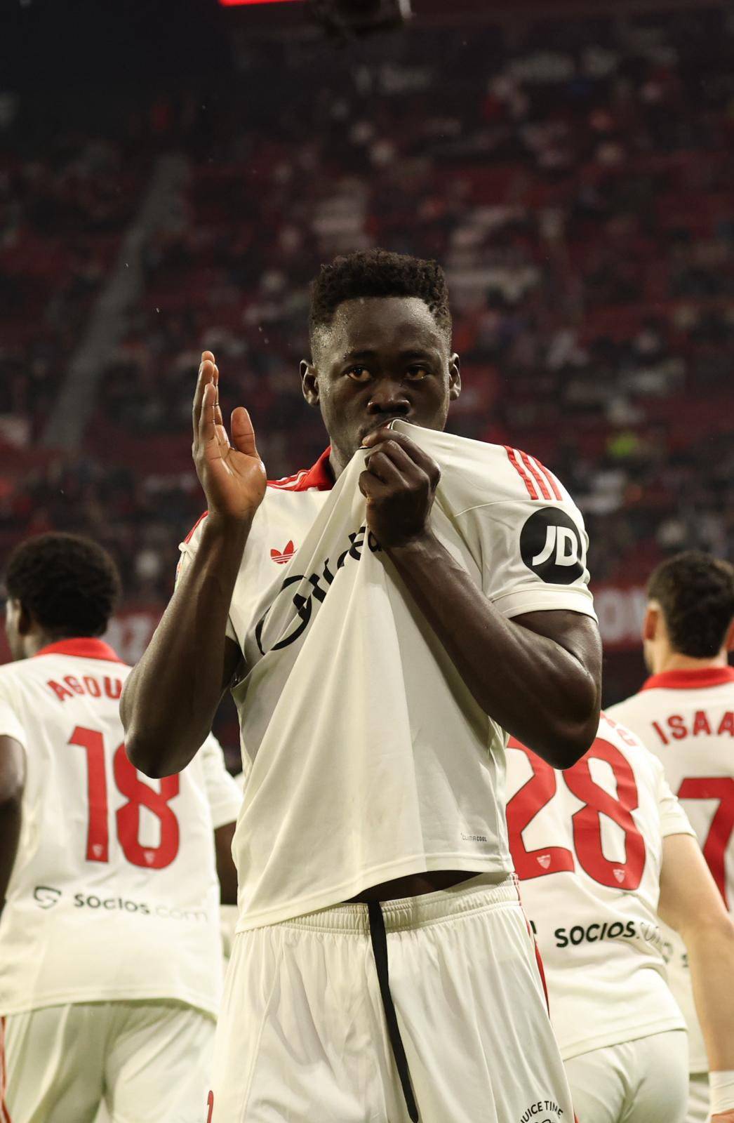 Nigerian star Akor Adams returned to scoring form, helping his team in their fight to retain #LaLiga...