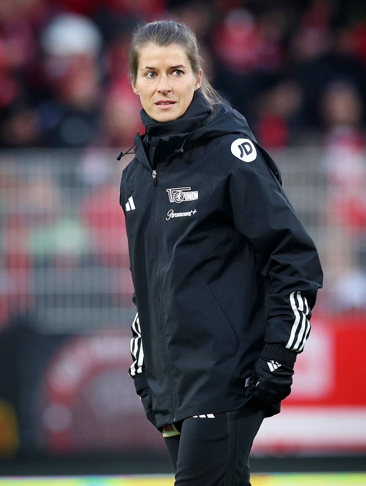 Historic: Marie-Louise Eta has become the first woman appointed to take charge of a men's first team...