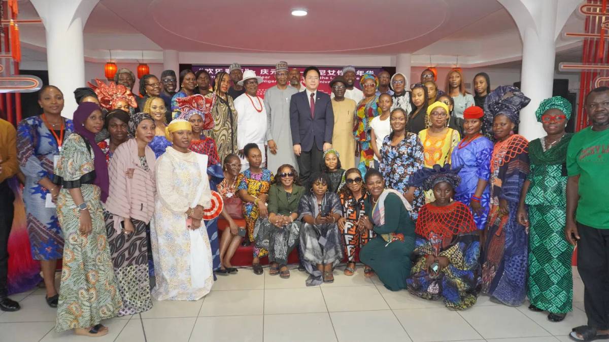 On March 3 #China and #Nigeria celebrated a beautiful blend of culture and the key role of women in...