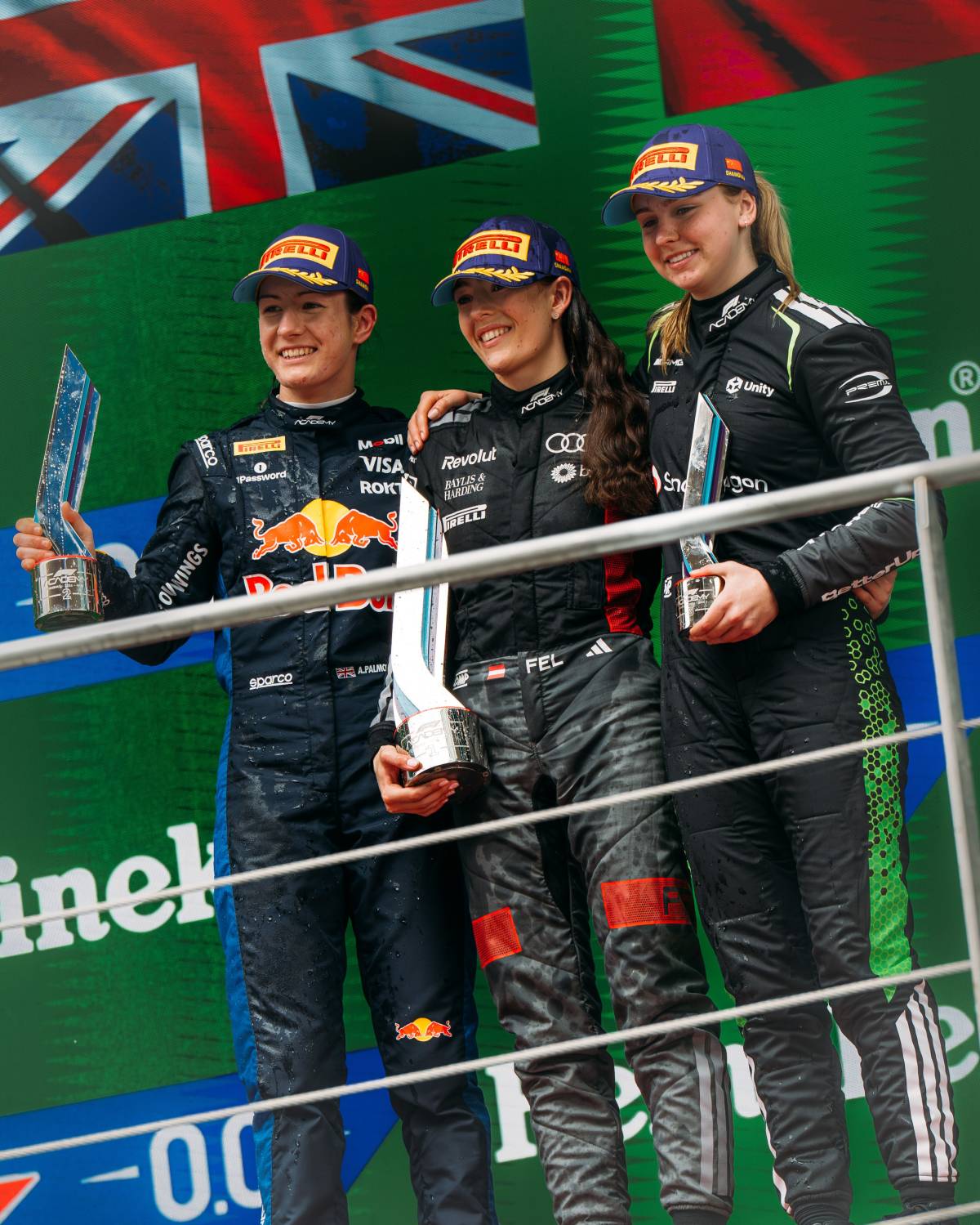 ๐๏ธ๐ #F1Academy Race 2 is complete ๐๐ฅ
๐ฅ Emma Felbermayr achieved a powerful win #Audi.
๐ฅ Alis...