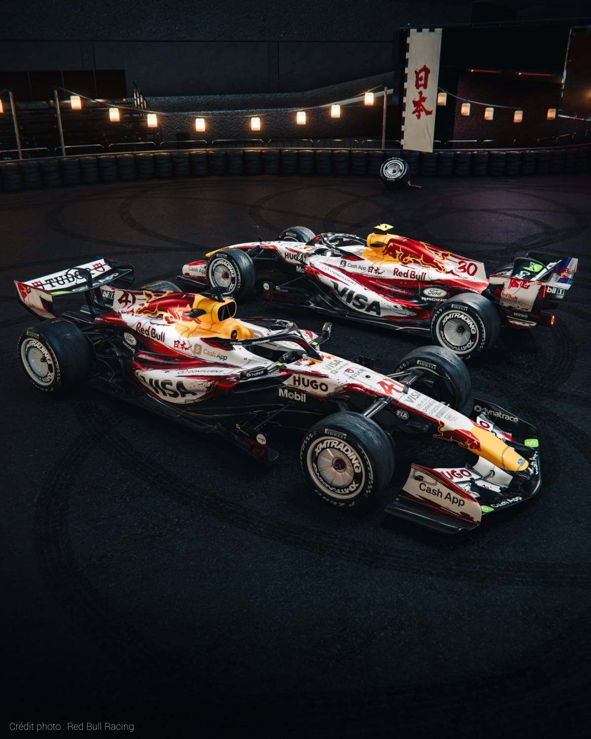 ๐๏ธ Racing Bulls unveiled their "Red Bull Spring Edition" inspired livery for for the Japanese GP, wh...