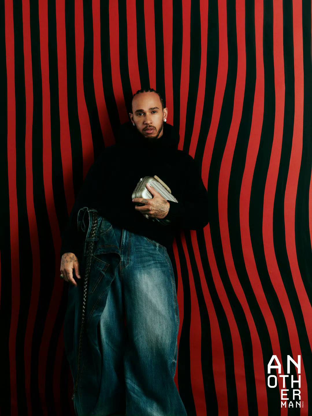 ๐ธ Lewis Hamilton's Another Man China photoshoot in collaboration with travel brand Rimowa is out....