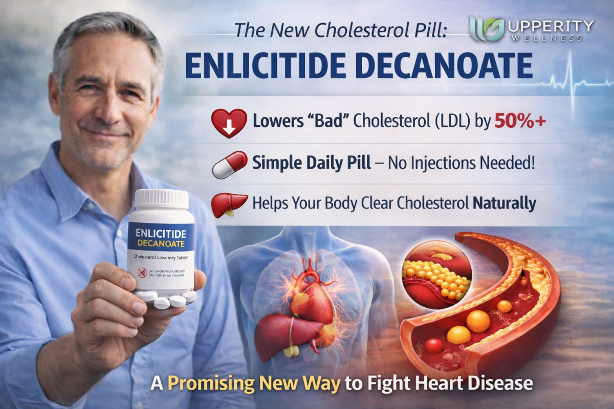 ๐ New Cholesterol Drug Alert: Enlicitide Decanoate
This new pill may help lower LDL (โbadโ) cholest...