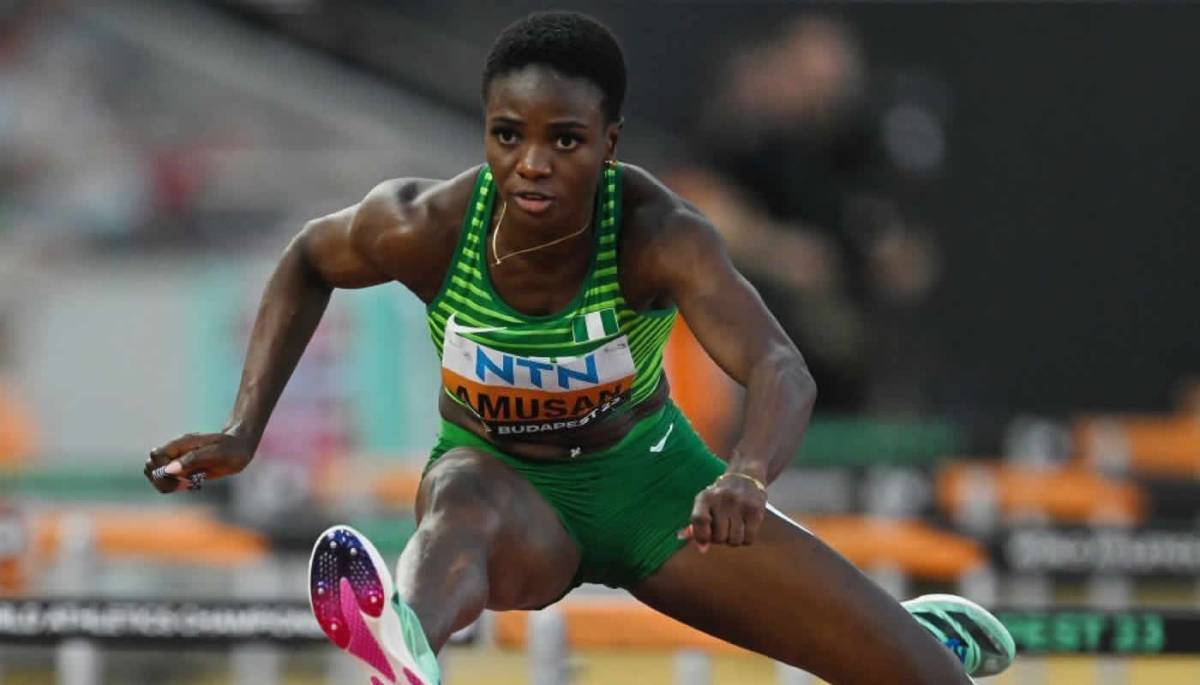 Nigerian star Tobi Amusan had a powerful beginning to her 2026 outdoor season, finishing second in t...