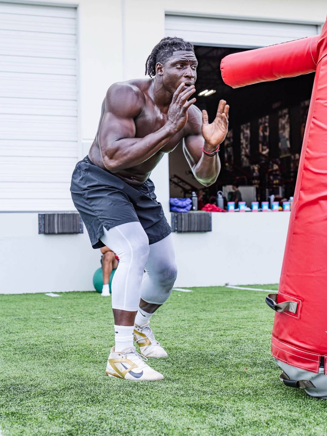Nigerian athlete Uar Bernard is the #NFL Draft’s most explosive prospect this year. He's part of the...