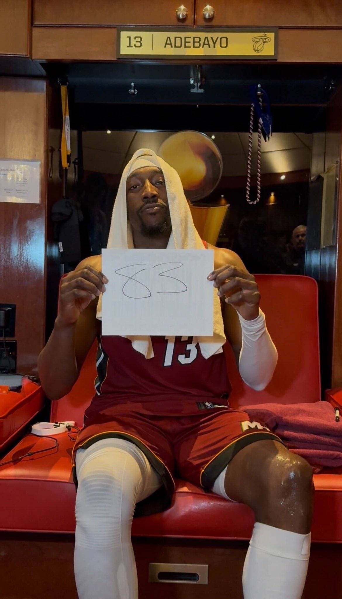 ๐๐ With 83 points scored tonight Bam Adebayo makes #NBA and Heat history, surpassing Kobe Bryant's...