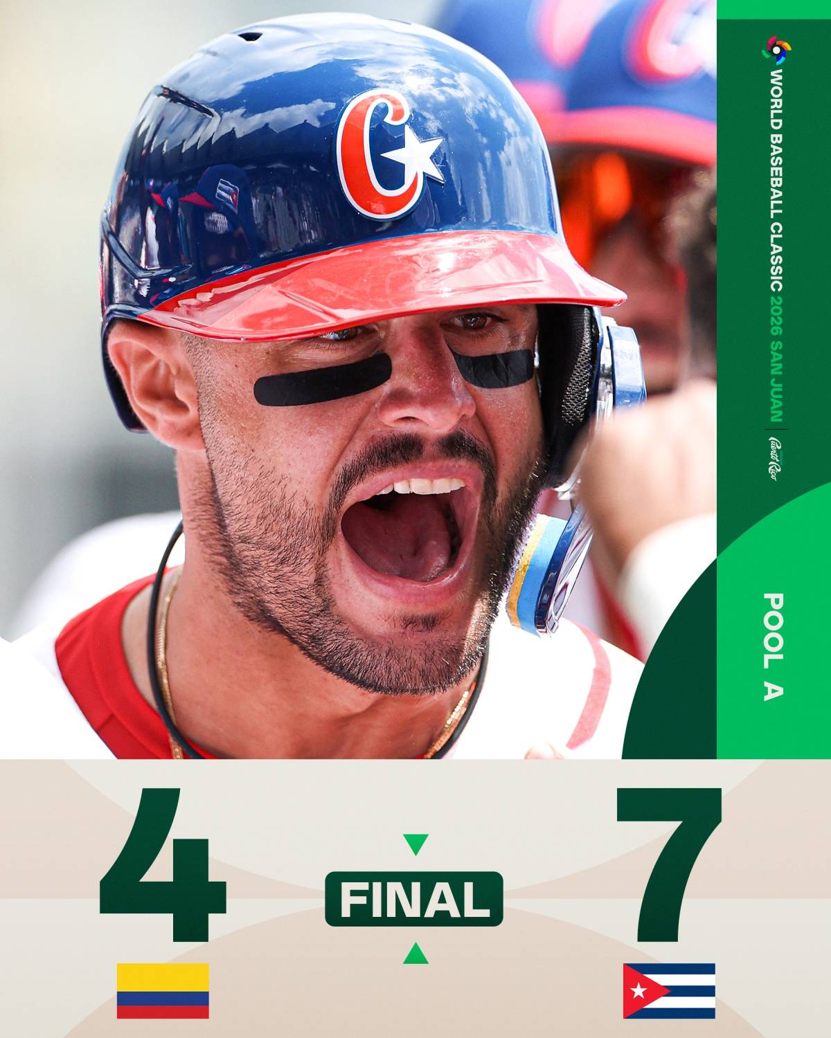 Ariel Martinez and Erisbel Arruebarrena's first-inning homers lead Team #Cuba ๐จ๐บ to victory, elimina...