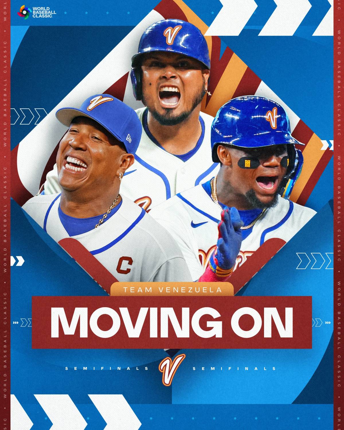 Team #Venezuela🇻🇪 and Team #Italy🇮🇹 are heading to the #WorldBaseballClassic semifinals, where they'...