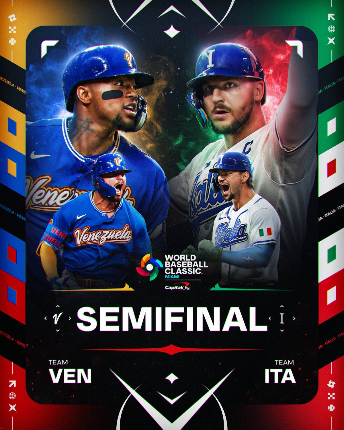 ⚾ #Baseball history is waiting to be written as Team #Venezuela🇻🇪 and Team #Italy🇮🇹 each chase thei...