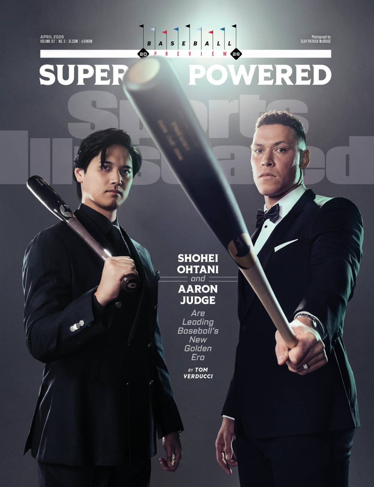 Shohei Ohtani and Aaron Judge are on the cover of Sports Illustrated ⚾
The MVPs of the #MLB Nation...