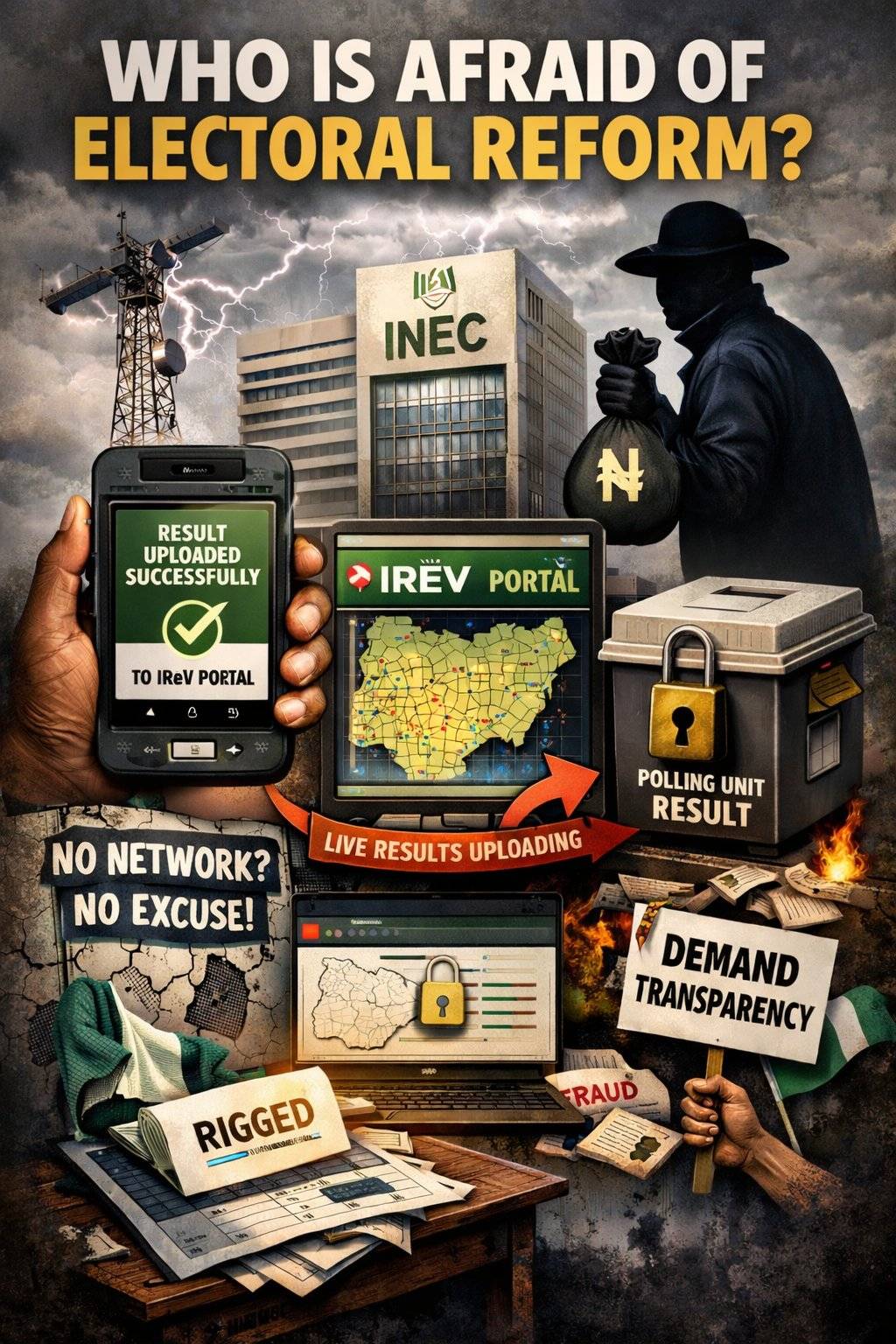 Who is afraid of electoral reform and real-time electronic transfer of results in Nigeria?
The answe...