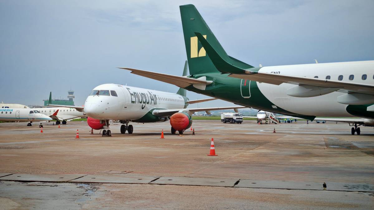 Beautiful to see 5N-BNQ and 5N-BNO ENUGU AIR