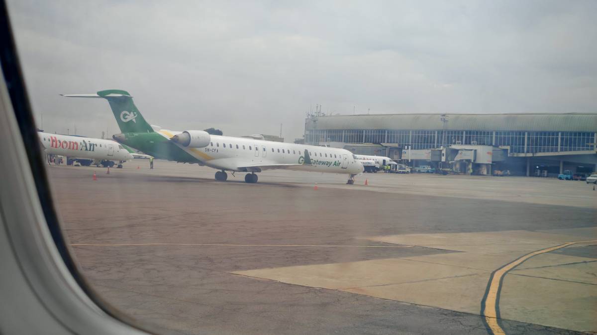5N-CFA Gateway Air Bombardier CRJ-900
Spotted in Lagos