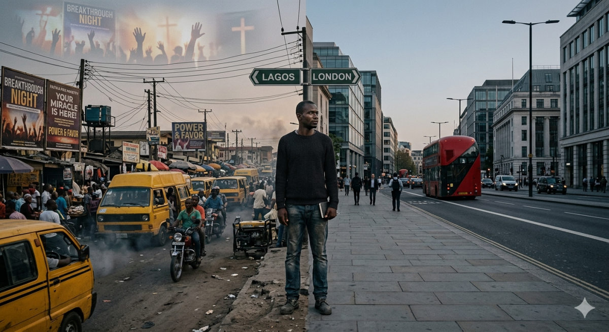 Some Nigerians get to the West and start questioning their faith, not always because they want to si...