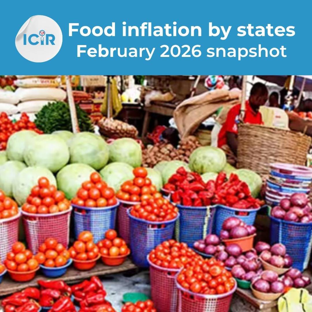 Feb 2026: food inflation across states
Top 10 highest
Kogi: 26.9%
Adamawa: 23.1%
Benue: 21.9%
Baye...