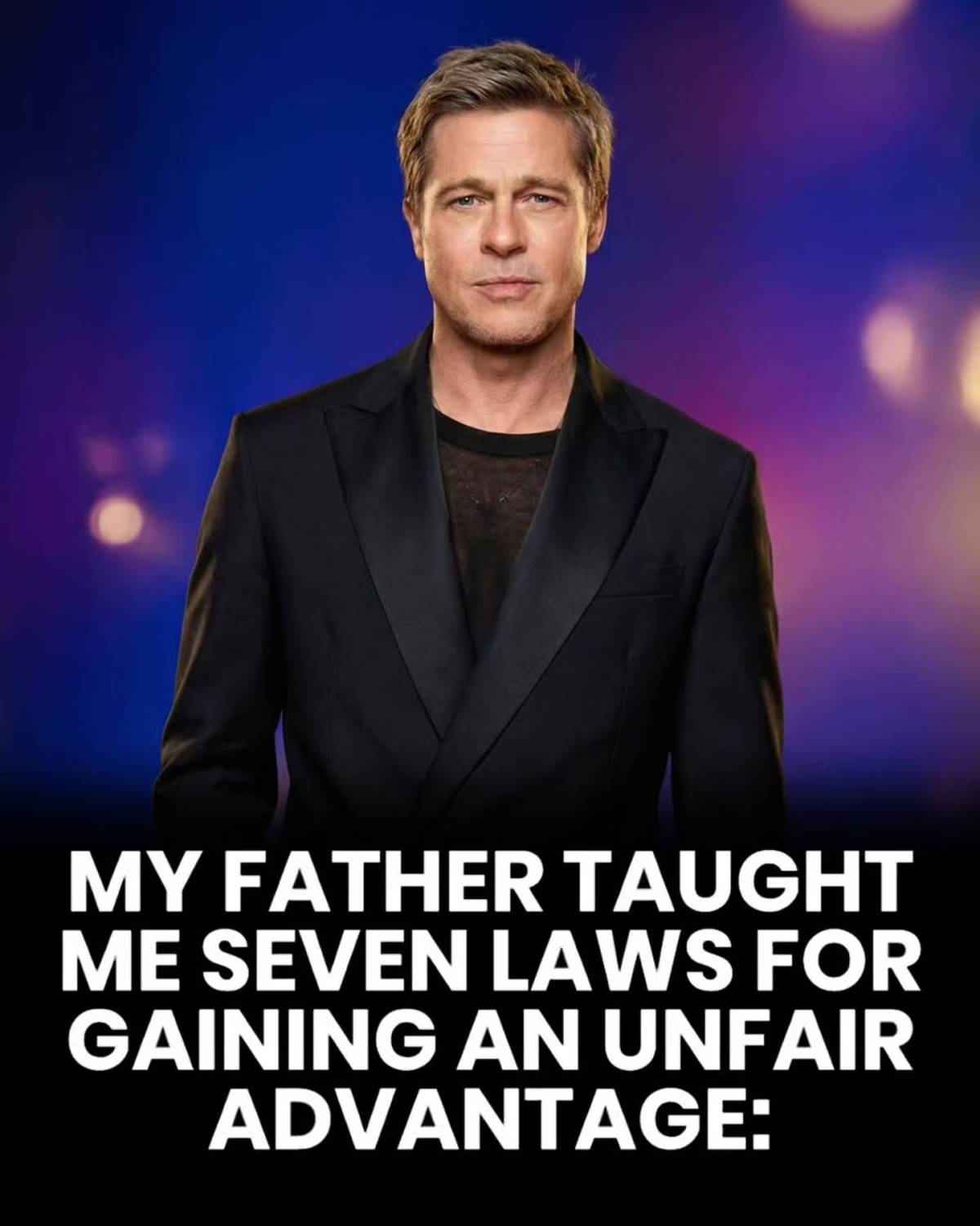 MY FATHER TAUGHT ME SEVEN LAWS