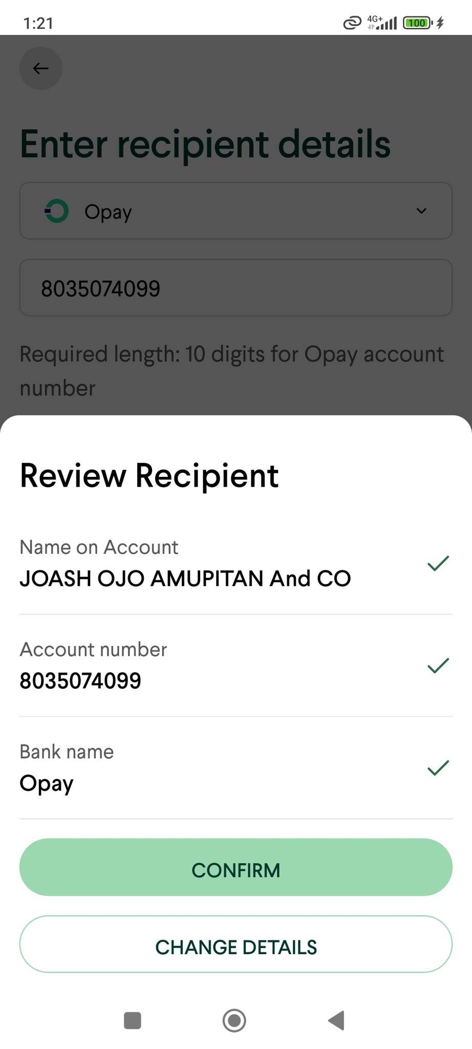 The phone number in the X account is showing the INEC chairman name.
