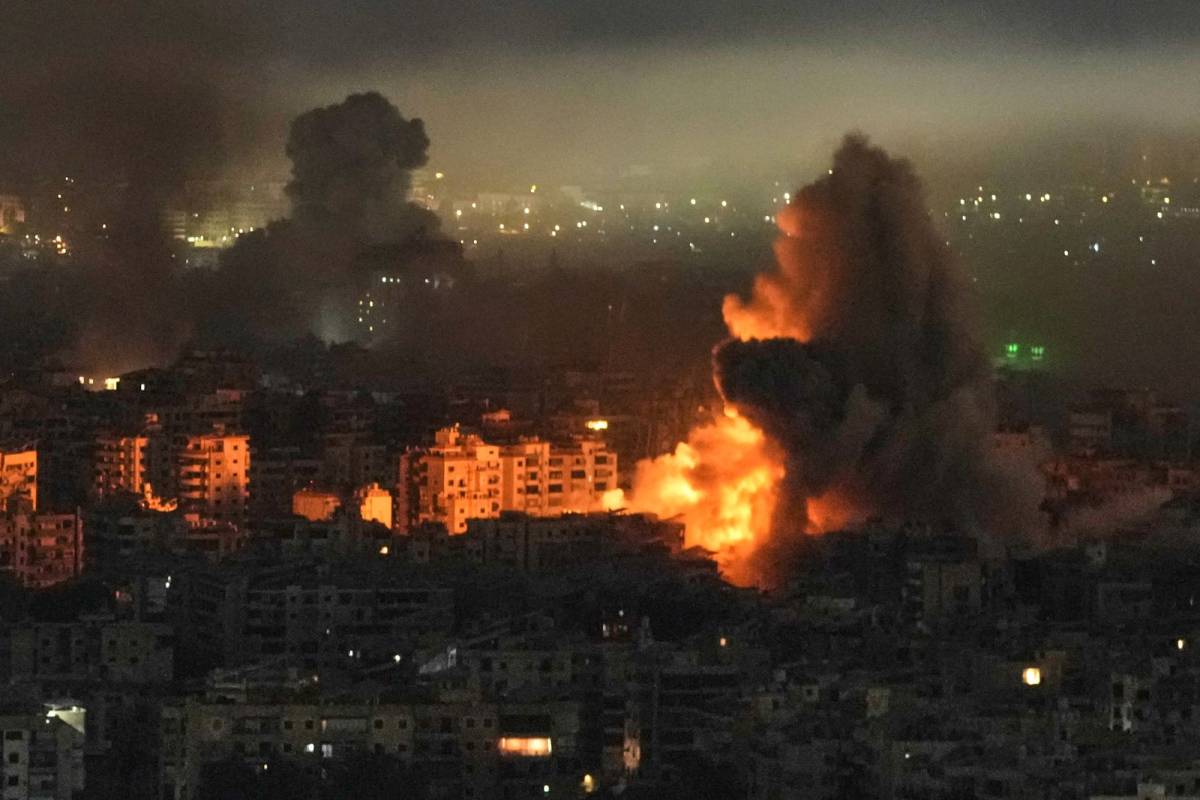Israel launches 'large scale' strikes in Beirut?! ๐
Israel says that it had begun a "large-scale w...