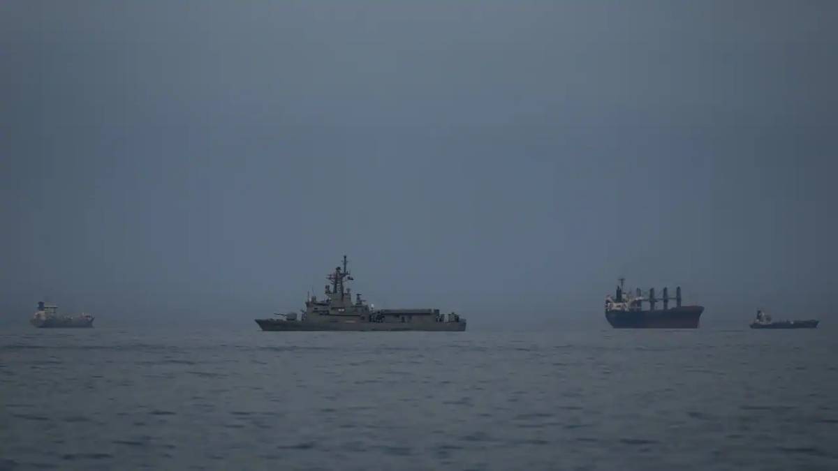US President Donald Trump urged other nations to help secure a vital shipping lane choked off by the...