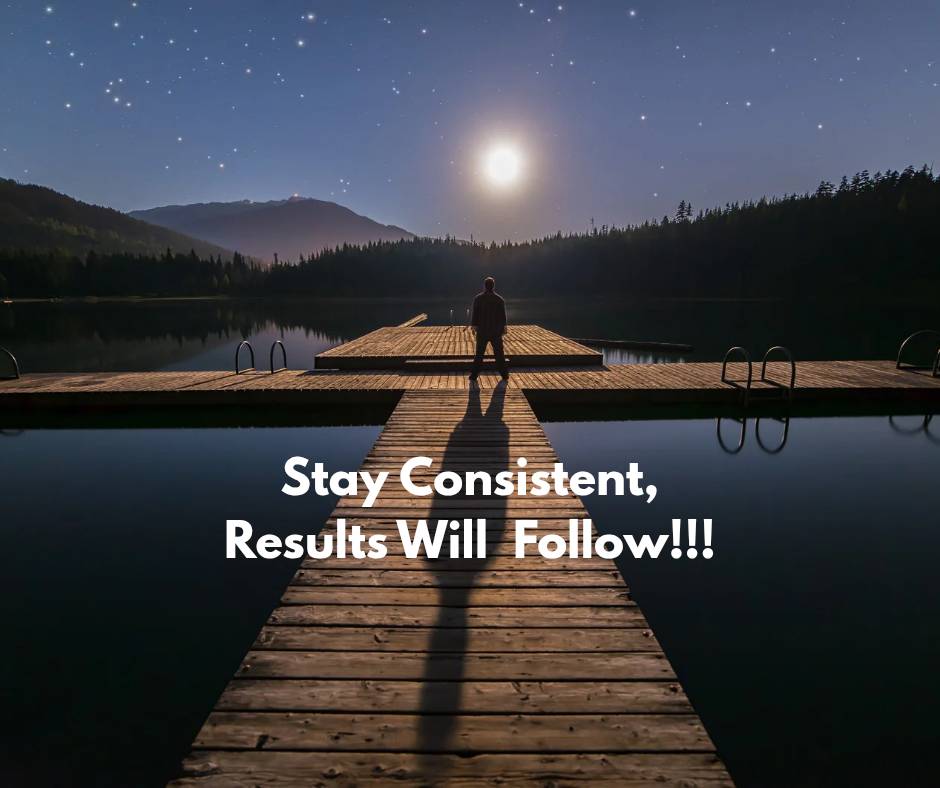 Do not give up.Keep moving, stay consistent, be prayerful, workhard and result will follow.
Ke...