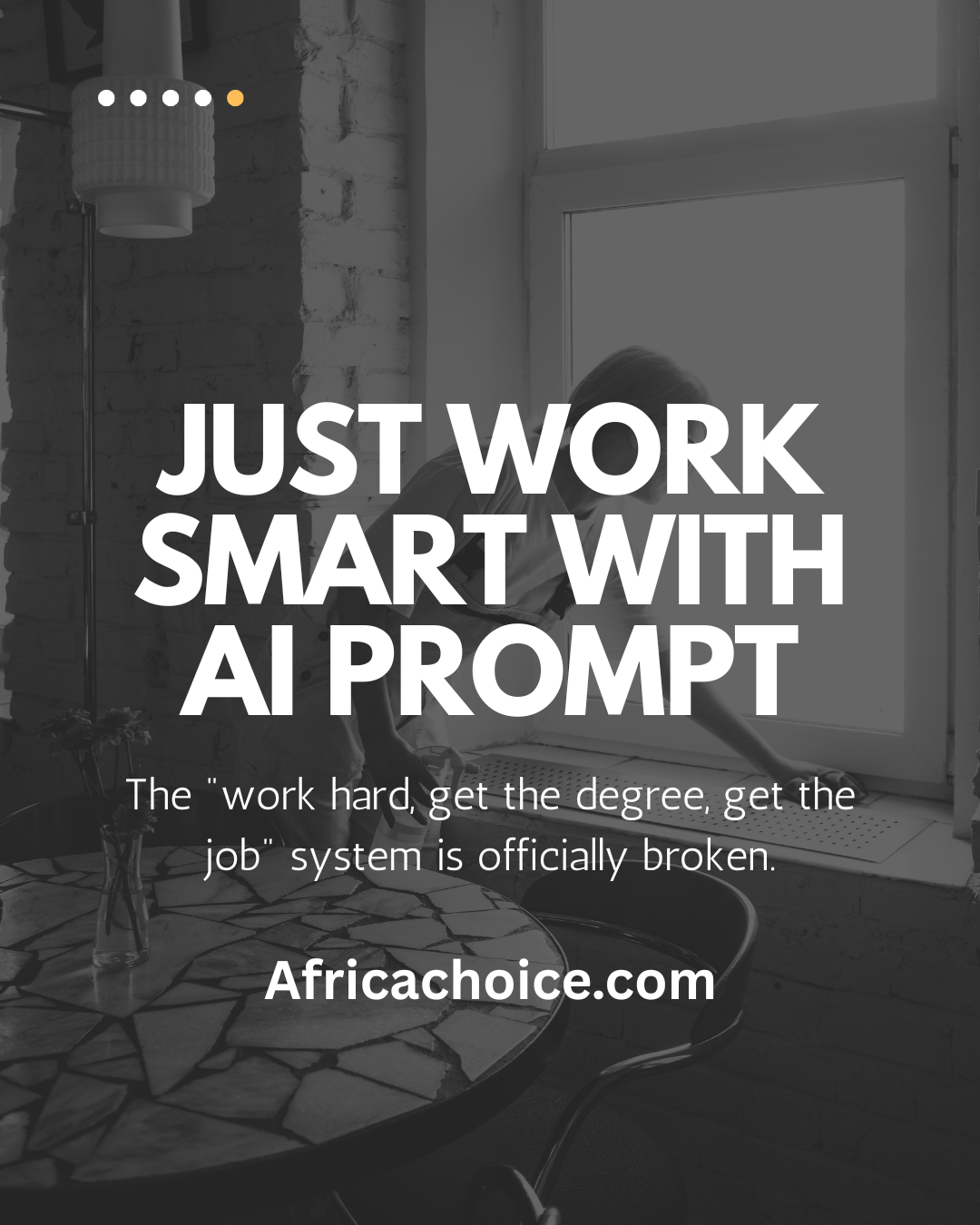 The "work hard, get the degree, get the job" system is officially broken. JUST WORK SMART
Most grad...