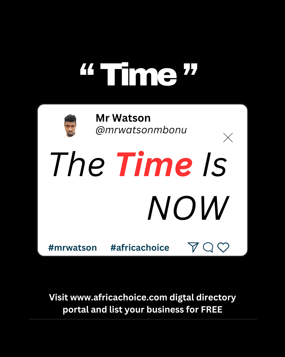 ⏳ THE TIME IS NOW: Are you ready for the future?
The clock isn’t just ticking; it’s moving toward a...