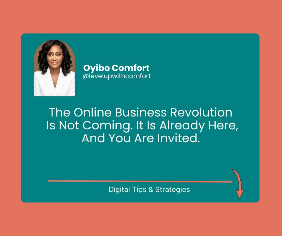 You don't want to be left out of this online business revolution because:
▪️Right now, someone in A...