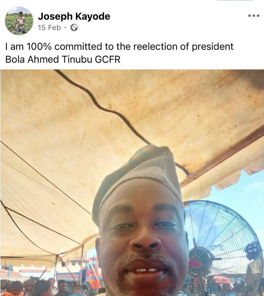 RELAX, TINUBU IS FIXING NIGERIA
This man Aladesuyi Kayode, Ondo APC Council Boss has been kidnapp...