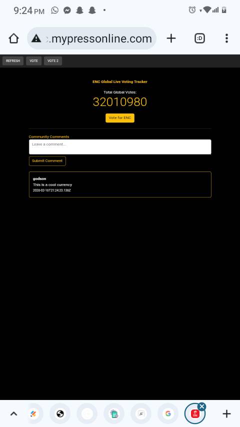 About eNaira Coin
eNaira Coin (ENC) is a next-generation digital token designed to mirror the value...