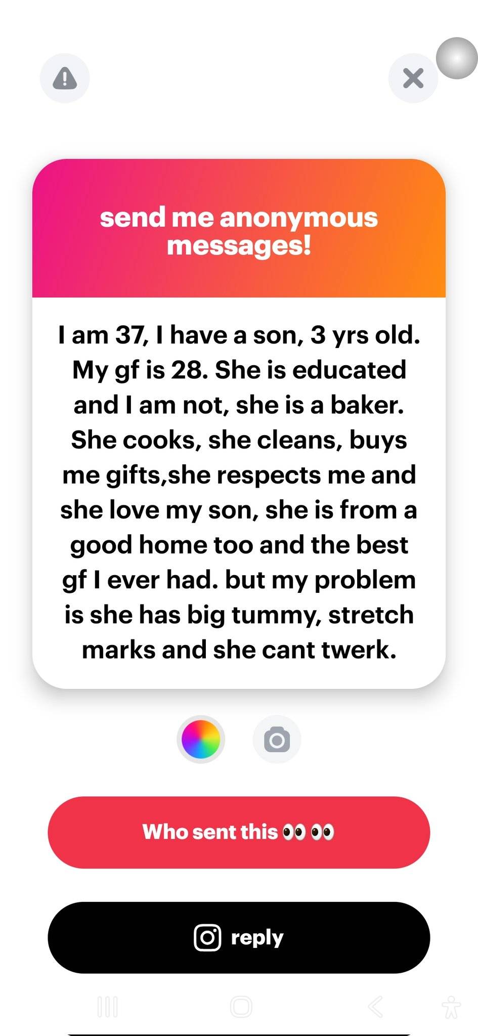 What's your advice for this fellow ?