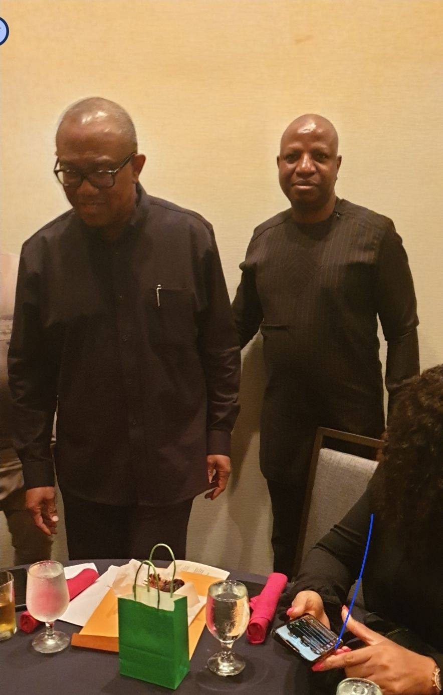 I am a village boy and here I am with my village head and principal Mr. Peter Obi @PeterObi. He has...