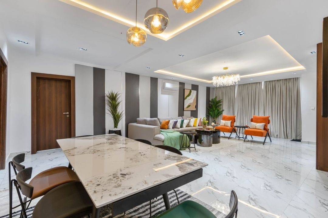 3/2 bedroom apartment with ps5, gym & swimming pool (7th floor)
Location : Oniru, VI
.
Available fr...