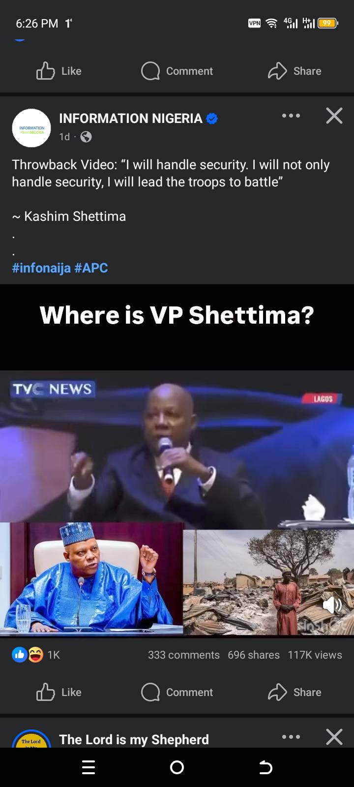 Where is the VP now?