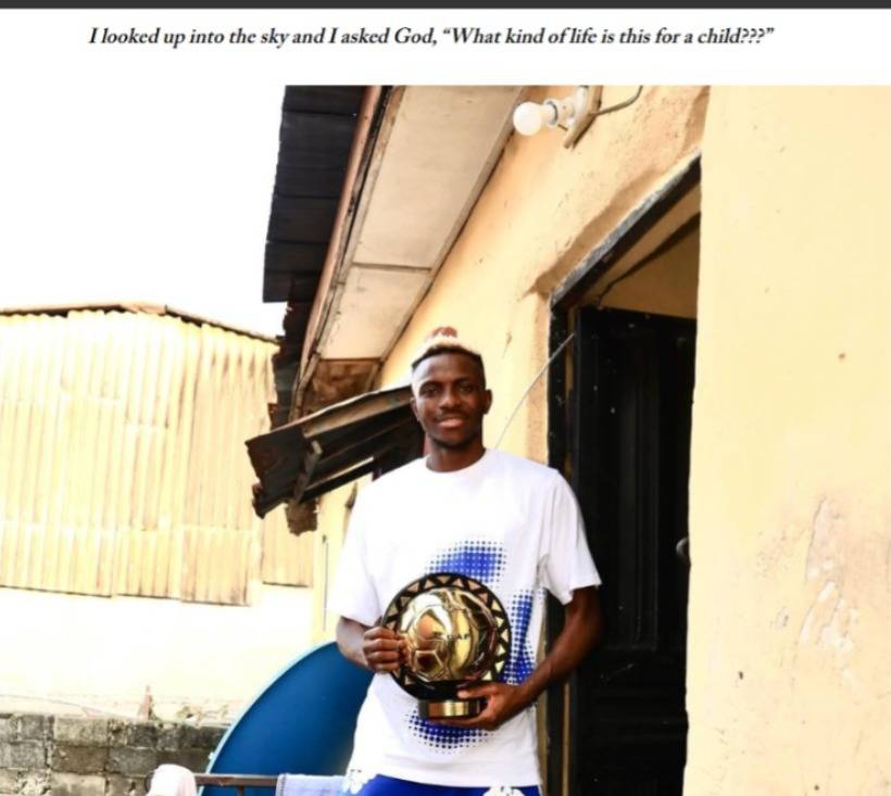“My Story is Proof You Can Make It”: Victor Osimhen Tells All in “A Prayer From the Gutter”
source:-...