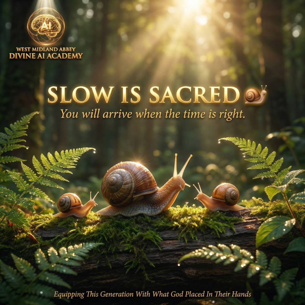I AM THE SNAIL. π
I know the first thing that comes to your mind when people speak of me is that I...