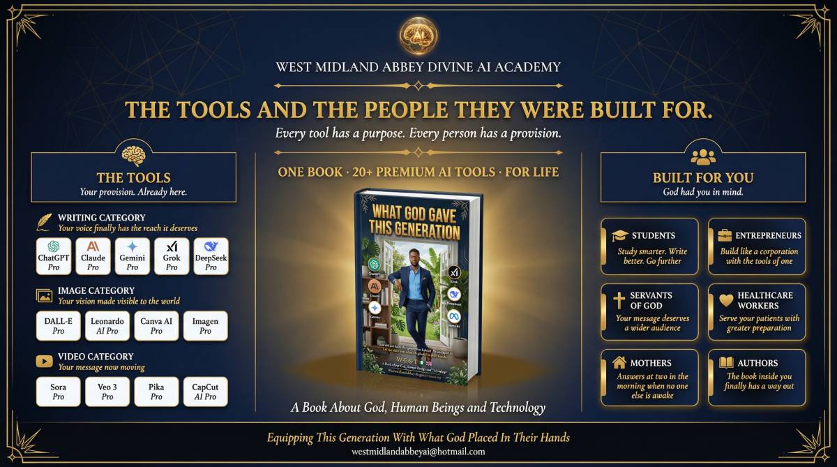 THE TOOLS AND THE PEOPLE THEY WERE BUILT FOR.
Every tool has a purpose. Every generation has a prov...