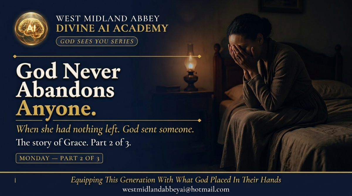 GOD SEES YOU SERIES🕊️👁
Sometimes the way of the Lord is not known to any man. Grace kept praying but...