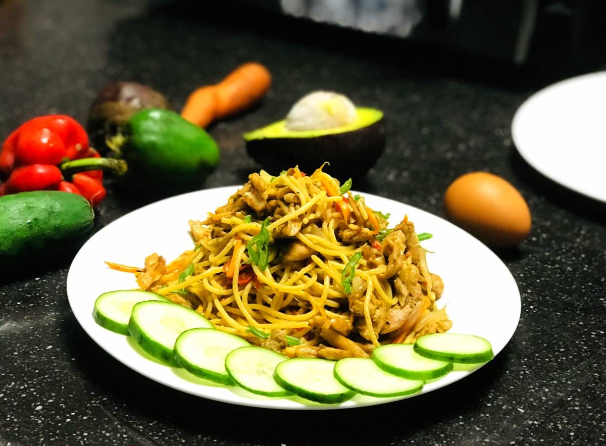 I love it stir fried, with shredded beef.
How do you prefer your spaghetti ๐ pasta
#LekeeLekee #fo...