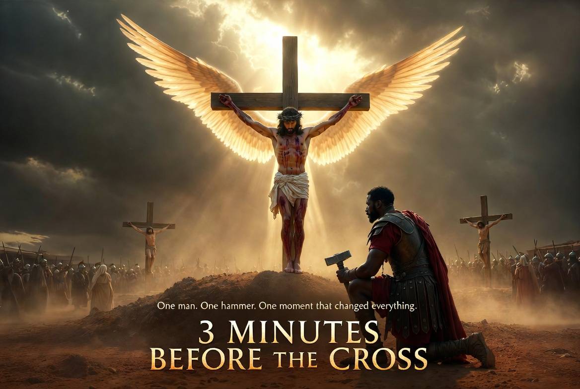 “3 MINUTES BEFORE THE CROSS” is a powerful short film that takes you inside a moment history never r...