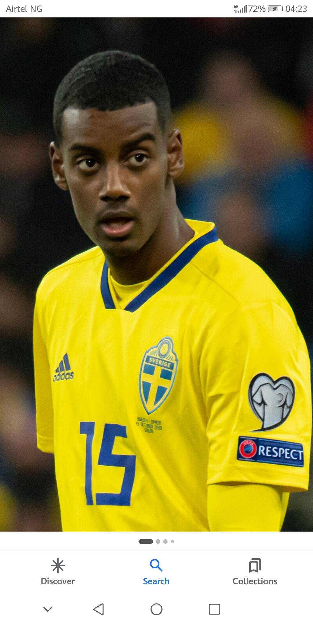 Isak welcome back to your new club liver pool after the whole injury you collect from your enemy han...